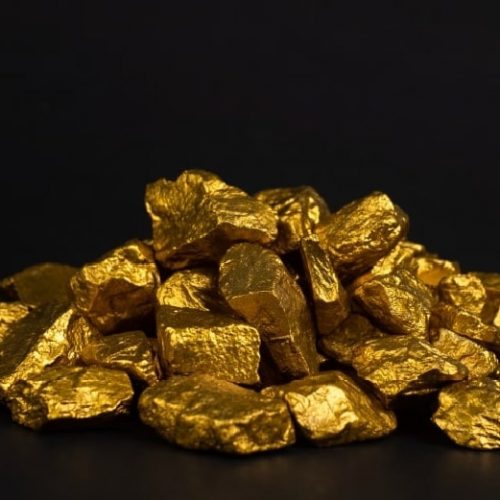 gold-nachdem-schmelzprozess